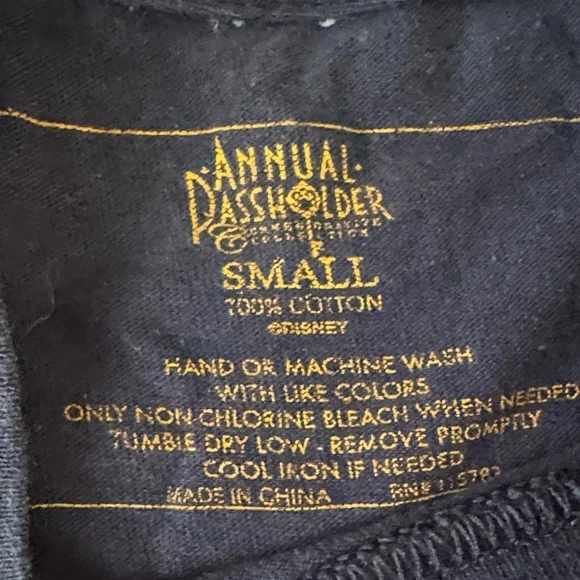 Disneyland Collectible Fantasmic 20th Anniversary Short Sleeve Tee - Navy - Picture 2 of 4